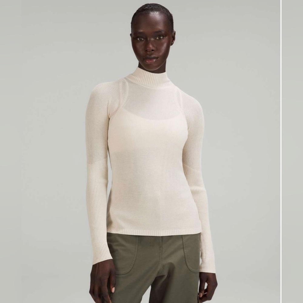 lululemon athletica Cream Sweater